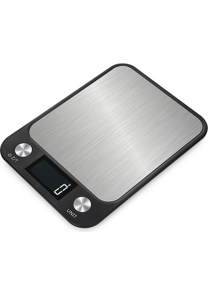 Siyah 10KG Mutfak Terazisi 15KG/1G Tartı Gıda Kahve Dengesi Akıllı Elektronik Dijital Terazi Pişirme ve Pişirme Için Paslanmaz Çelik Tasarım (Yurt Dışından)