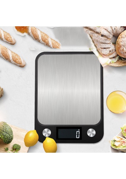 Siyah 10KG Mutfak Terazisi 15KG/1G Tartı Gıda Kahve Dengesi Akıllı Elektronik Dijital Terazi Pişirme ve Pişirme Için Paslanmaz Çelik Tasarım (Yurt Dışından) indirimleri