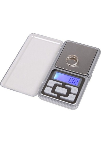 200G 0.01G Taşınabilir Mini Dijital Terazi Yüksek Doğruluk Mutfak LED Elektronik Denge Cep Gram LCD Ölçme Aracı Kahve Baharat (Yurt Dışından)