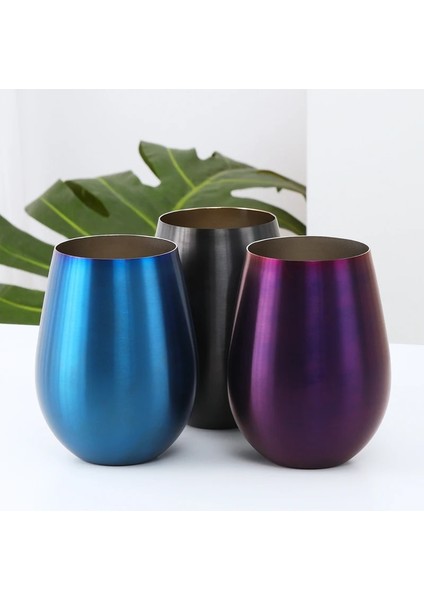 Siyah 500 ml Paslanmaz Çelik Bira Mups ile Saman Şarap Bardağı Bardak Taşınabilir Açık Seyahat Kahve Kokteyl Içme Kupalar Metal Bardak (Yurt Dışından) indirimleri