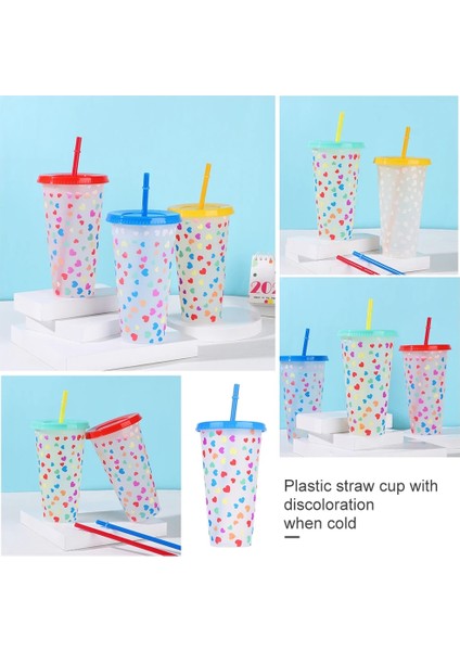 Stil-1 Yeni Taşınabilir Sıcaklık Plastik Kahve Içecek Ware Saman Bardak Içecek (Yurt Dışından)