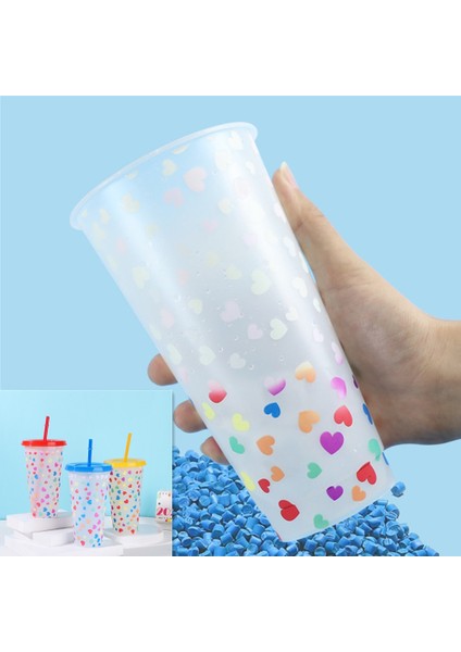 Stil-1 Yeni Taşınabilir Sıcaklık Plastik Kahve Içecek Ware Saman Bardak Içecek (Yurt Dışından)