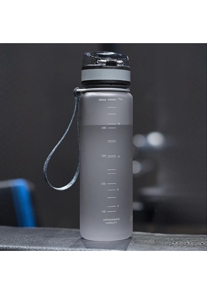 Pembe 800ML Zaman Işaretleyicili Spor Su Şişeleri Taşınabilir Sızdırmaz Açık Çalkalayıcı Benim Şişem Tritan Plastik Çevre Dostu Drinkware Bpa Ücretsiz (Yurt Dışından) indirimleri