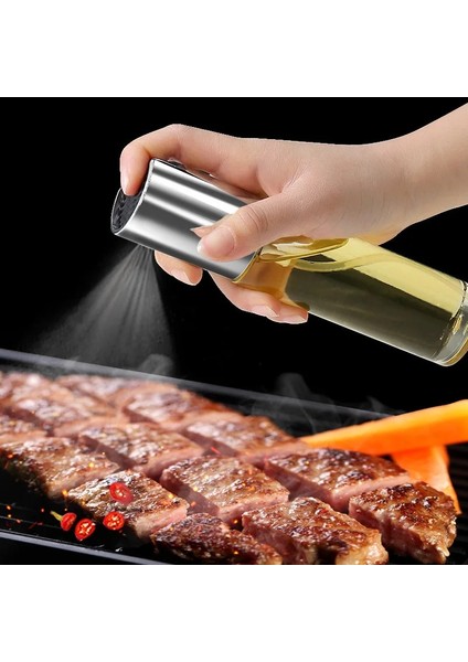 Gül Altın 100 ml Barbekü Cam Karıştırma Çeşni Şişesi Sirke Soya Sosu Sprey Yağlayıcı Baharat Çeşni Şişesi Mutfak Seti Yağ Dağıtıcı (Yurt Dışından) fırsatları