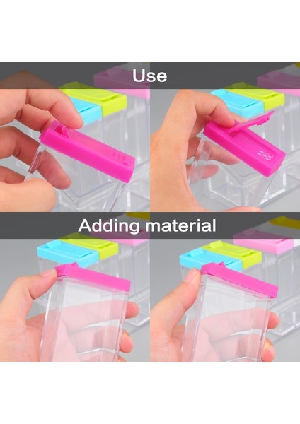 Turuncu 1 Adet Baharat Kavanozu Baharat Kutusu 6 Adet/takım Mutfak Baharat Depolama Şişesi Kavanoz Şeffaf Pp Tuz Biber Kimyon Tozu Kutusu Aracı (Yurt Dışından) indirimleri