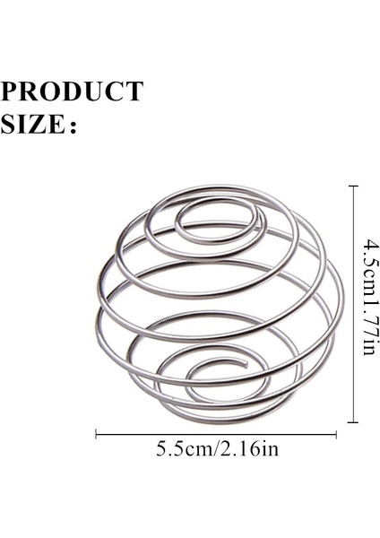 10 Adet 2/5/10 Adet Paslanmaz Çelik Çalkalayıcı Topları Çırpma Teli Protein Karıştırma Mikser Topu Bar Içecek Alet Spor Spor Çalkalayıcı Bardak Şişe (Yurt Dışından)