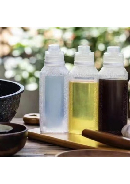 300ML Döner Üst Kapaklı Yağ Şişesi Gıda Sınıfı Yağ Şişesi Ölçeği Döner Üst Kapaklı Sıkıştırılmış Yağ Şişesi Sıcak Için Çok Yönlü Mutfak (Yurt Dışından)