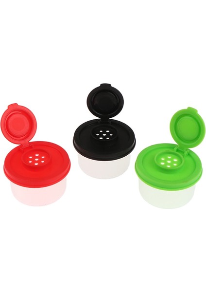 Yeşil 1 Adet Mini Tuz ve Biber Çalkalayıcı Piknik Açık Mutfak Öğle Yemeği Kutusu Seyahat Baharat Temizle Renkli Kapaklı Plastik Mühürlü Kavanoz Dağıtıcı (Yurt Dışından) modelleri
