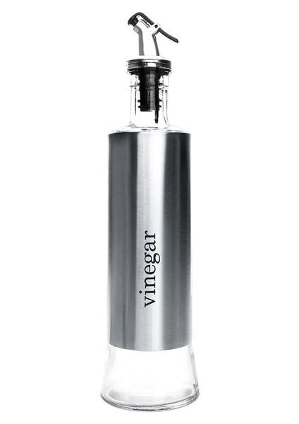 Sirke 500ML Paslanmaz Çelik Yağ Şişesi Damlamasız Şişeler Soya Cruet Sosu Sirke Çeşni Dağıtıcı Sağlam Baharat Kavanozları Mutfak Aksesuarları (Yurt Dışından)