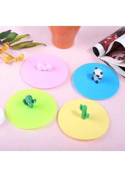 34 Silikon Kap Kapağı Içme Kapağı Anti-Toz Kase Fincan Mühürleri Cam Kupalar Kap Isıya Dayanıklı Çay Bardağı Kapakları Mutfak Gereçleri (Yurt Dışından) fırsatları