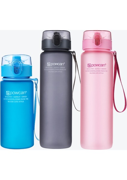 Pembe 400ML 400ML/560ML Su Şişesi Öğrenci Spor Su Bardağı Plastik Taşınabilir Su Deposu Çift Kupa Açık Seyahat Spor Su Şişesi (Yurt Dışından) fiyatları