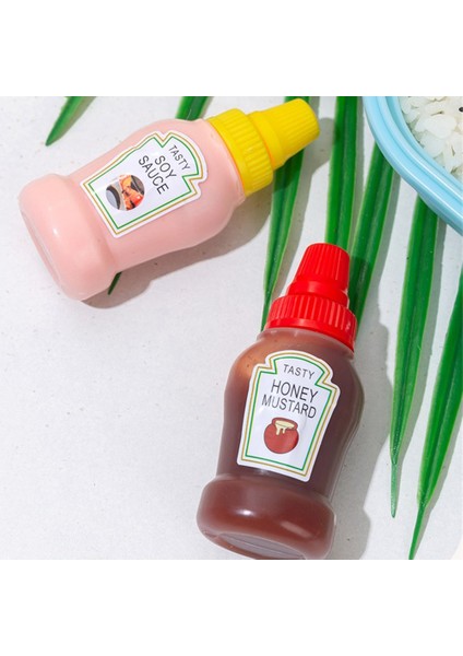 Kapak Rengi Rastgele 1 Adet Mini Çeşni Sıkılabilir Şişe Karikatür Plastik Domates Bal Çeşni Kabı Yemek Kabı Aksesuarları Sos Şişesi (Yurt Dışından) fırsatları