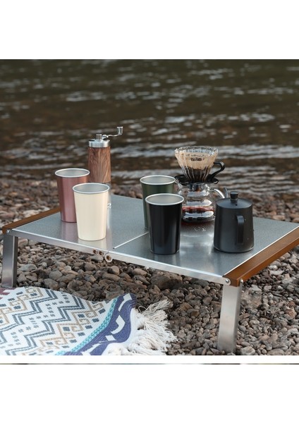 45ML Siyah Rungeasını Açık Kamp Bardağı 350ML/45ML Istiflenebilir Çay Kahve Şarap Bardağı Paslanmaz Çelik Kupa Seyahat Ultralight Taşınabilir Drinkware (Yurt Dışından)