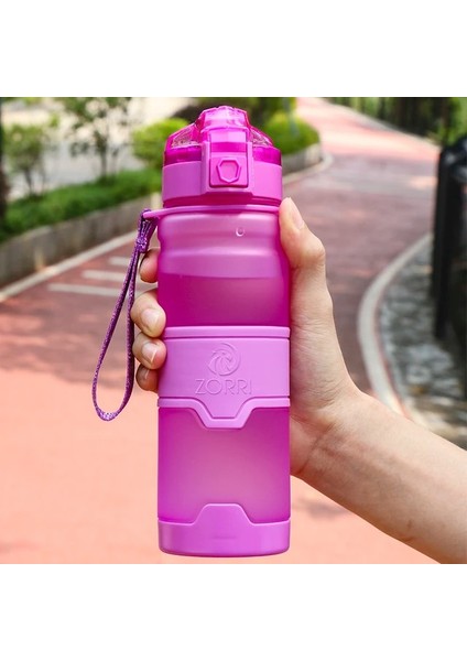 Mor 1000 ml Zorrı Spor Su Şişesi Bpa Ücretsiz Taşınabilir Sızdırmaz Spor Salonu Açık Seyahat Yürüyüş Bisiklet Su Şişesi Gourde Garrafas De Agua (Yurt Dışından)