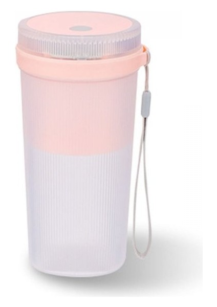 Pembe Taşınabilir Mini Meyve Sıkacağı Blender 350 ml USB Şarj Edilebilir Smoothie Maker Milkshake Mikser Ev Meyve Sıkacağı Makinesi Mutfak Robotu Freshjuice (Yurt Dışından)