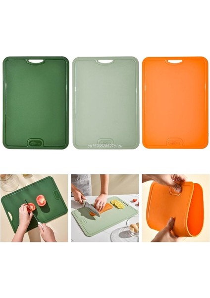 Turuncu Kaymaz Plastik Kesme Tahtası Meyve Doğrama Bloğu Aşçı Tedarik Mutfak Dropship (Yurt Dışından) modelleri