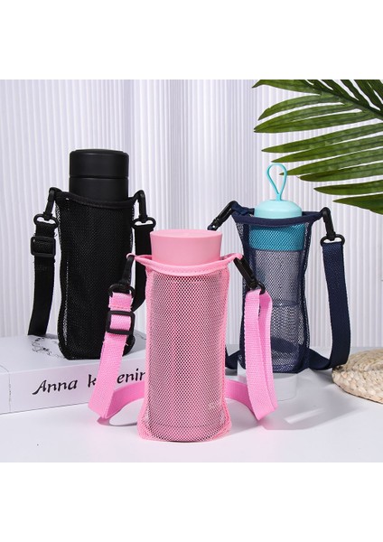 Grey2 Açık Spor Su Şişesi Kapağı Taşınabilir Örgü Bardak Askı Kılıfı ile Bardak Taşıma Çantası Bardak Aksesuarları (Yurt Dışından) modelleri