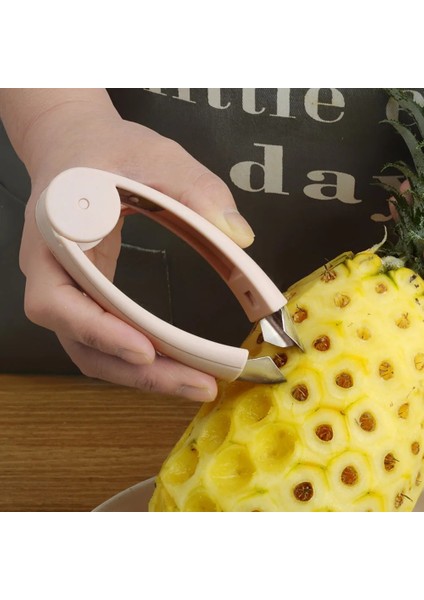 Çilek Oyacağı Ananas Göz Soyucu Meyve ve Sebze Tohum Sökücü Klip Meyve Araçları Mutfak Alet Çilek Soyucu Tart Çok Fonksiyonlu (Yurt Dışından)