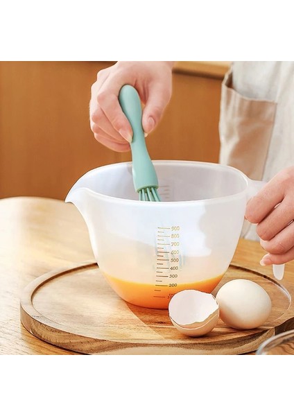 Beyaz-1 Adet Şeffaf Filtre Ölçüm Fincan Fırında Yumurta Karıştırma Kabı Kolu Kase Tahliye Memesi ile Plastik Mezun Fincan Mutfak Aletleri (Yurt Dışından) fırsatları