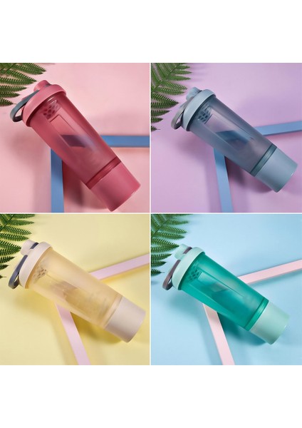 Kırmızı Kadın Spor Peynir Altı Suyu Protein Shaker Şişesi Su Şişesi Kız Bpa Ücretsiz Sızdırmaz Spor Salonu Fitness Eğitimi Spor Beslenme Şişesi (Yurt Dışından) indirimleri