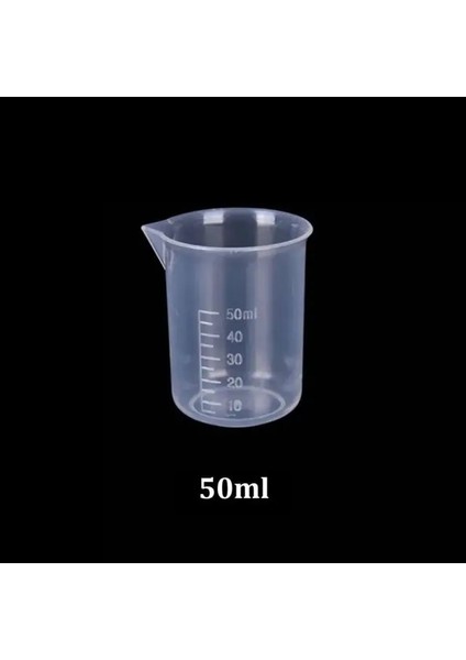50 ml Karıştırma Kabı Ölçüm Kabı Ölçüm Ölçü Kabı Pp Standart Premium Şeffaf Mezun Ölçüm Bardakları Gıda Sınıfı Plastik (Yurt Dışından)