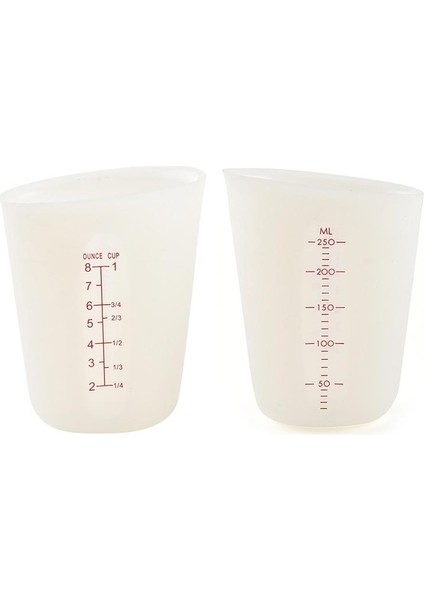 500ML Çok Fonksiyonlu Silikon Ölçüm Kabı Mutfak Ölçüm Araçları Ev Pişirme Pişirme Dıy Mum Sabun Yapımı Için (Yurt Dışından)