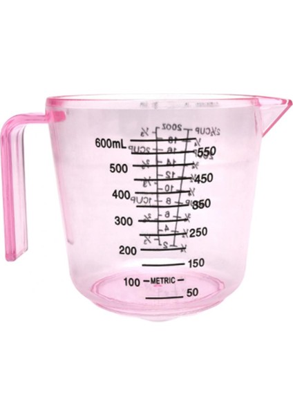 Mavi 600 ml 150/300/600 ml Kolu Su Süt Yumurta Ölçeği Ölçüm Fincan Kupa Ölçüm Aracı (Yurt Dışından) modelleri