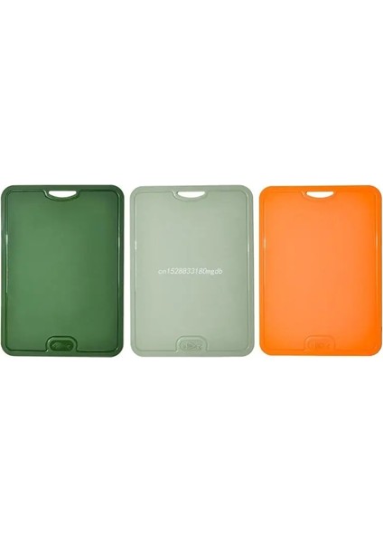 Turuncu Çok Fonksiyonlu Kaymaz Taşınabilir Sebze Tahtası Kesme Tahtaları Iki Taraflı Dropshipping (Yurt Dışından)