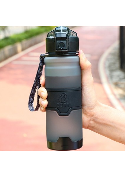 Gri 700 ml Zorrı Spor Su Şişesi Bpa Ücretsiz Taşınabilir Sızdırmaz Spor Salonu Açık Seyahat Yürüyüş Bisiklet Su Şişesi Gourde Garrafas De Agua (Yurt Dışından)