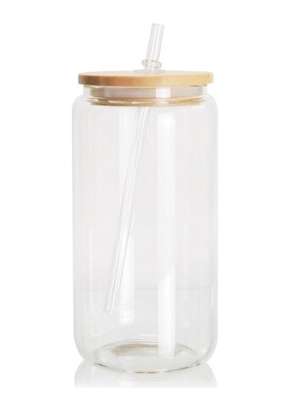 Temizle 12 Oz Boşluklar 12 Oz Cam Kutu Buzlu Şeffaf Meyve Suyu Su Şişesi Bambu Kapaklı Plastik Saman Dıy Süblimasyon Süt Kupa Hediye Için (Yurt Dışından) fiyatları