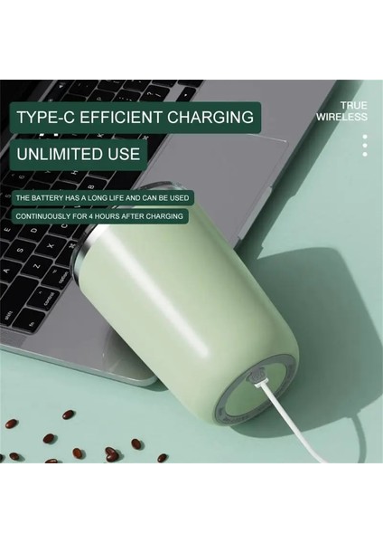 Bej 350 ml Yeni Otomatik Karıştırıcı Kahve Kupaları 350 ml Manyetik Dönen Elektrikli Paslanmaz Çelik Süt Karıştırma Fincan Akıllı Mikser Termal Fincan (Yurt Dışından) indirimleri