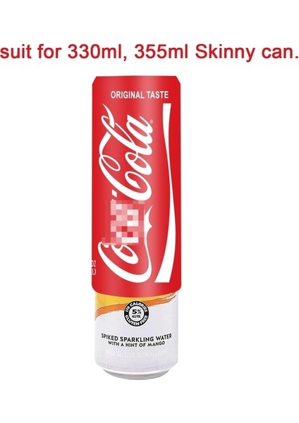 Kırmızı Sıska Bir Bira Gizleyebilir Şişe Kol Kılıfı Kola Bardağı Kapağı Şişe Tutucu Termal Çanta Kamp Seyahat Yürüyüş Aksesuarı 330ML Ila 500ML (Yurt Dışından)