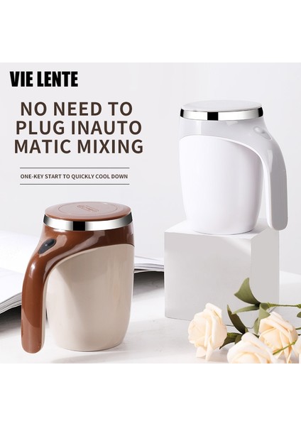 Kahve Rengi 301-400ML Tembel Kahve Karıştırma Kupası Otomatik Karıştırma Kupası Manyetik Dönen Elektrikli Süt Kupası Mark Kupası 304 Paslanmaz Çelik Kahve Kupa Çay Bardağı (Yurt Dışından) modelleri