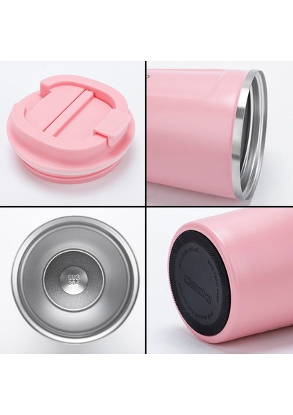 Kahve CUP006 500ML 510ML/380ML Sıcaklık Göstergesi Kahve Fincanı Paslanmaz Çelik Yalıtımlı Bardak Çok Fonksiyonlu Araba Bardağı Sızdırmaz Seyahat Su Bardağı (Yurt Dışından) fırsatları