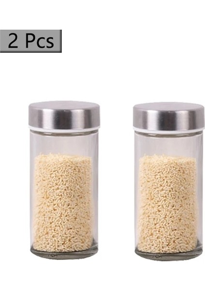 Çelik Kapak 2 Adet Cam Baharat Kavanoz Setleri Baharat Kutusu Kapağı Çeşni Pot Baharat Şişesi Cam Mutfak Malzemeleri ve Malzemeleri Tuzluk Teneke Kutu (Yurt Dışından) fiyatları