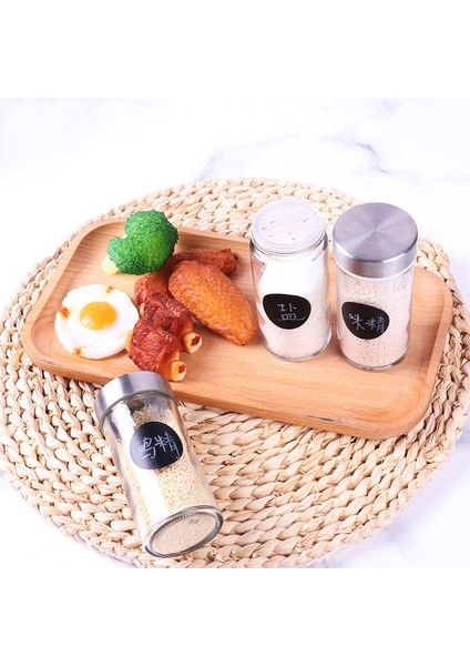 Çelik Kapak 2 Adet Cam Baharat Kavanoz Setleri Baharat Kutusu Kapağı Çeşni Pot Baharat Şişesi Cam Mutfak Malzemeleri ve Malzemeleri Tuzluk Teneke Kutu (Yurt Dışından) fırsatları