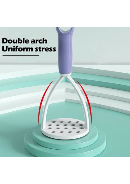 Mor 1 Adet Pp Preslenmiş Patates Ezici Ricer Püre Suyu Üreticisi Patates Itici Pürüzsüz Patates Püresi Kırıcı Meyve Araçları Mutfak Malzemeleri (Yurt Dışından) fırsatları