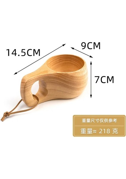 L 201-350 ml Akasya Ahşap Süt Fincan Kahvaltı Fincan Kaplumbağa Kabuğu Fin Fincan Kamp Kullanışlı Fincan Taşınabilir Açık Fincan Dropshipping Bushcraft (Yurt Dışından)