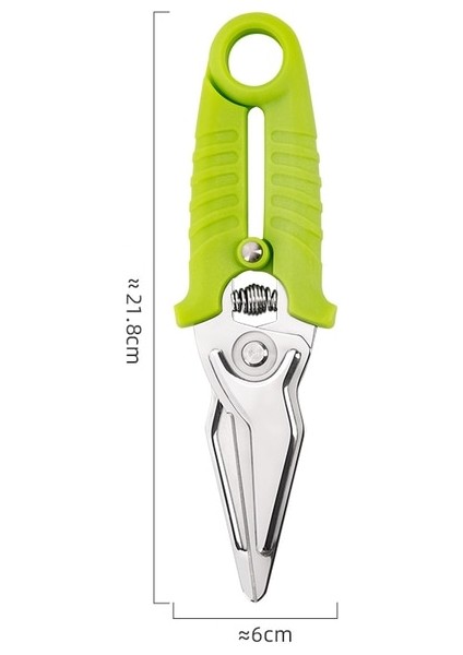 Yeşil Mutfak Makas Tavuk Kemik Makası Kapaklı Paslanmaz Çelik Ağır Hizmet Çok Amaçlı Aletler Açılış Şişe Fındıkkıran Için (Yurt Dışından)