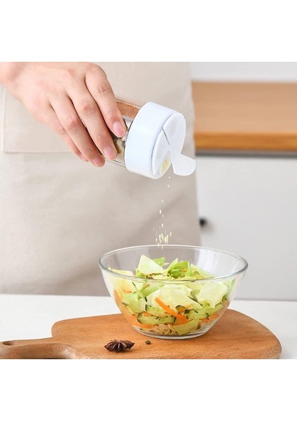 Gri 4'ü 1 Arada Plastik Dağıtıcı Mühürlü Kapaklı Kamp Baharat Kapları, Baharat Baharat Çalkalayıcı Seyahat Kamp Baharat Seti Pişirme Için (Yurt Dışından) indirimleri