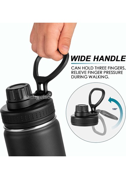 Ordu Yeşili 1.0l 32OZ / 1l Paslanmaz Çelik Yalıtımlı Su Şişesi, Bisiklet Şişeleri Spor Salonu Seyahat Için Çift Duvarlı Vakum Yalıtımlı Su Şişeleri (Yurt Dışından) fırsatları