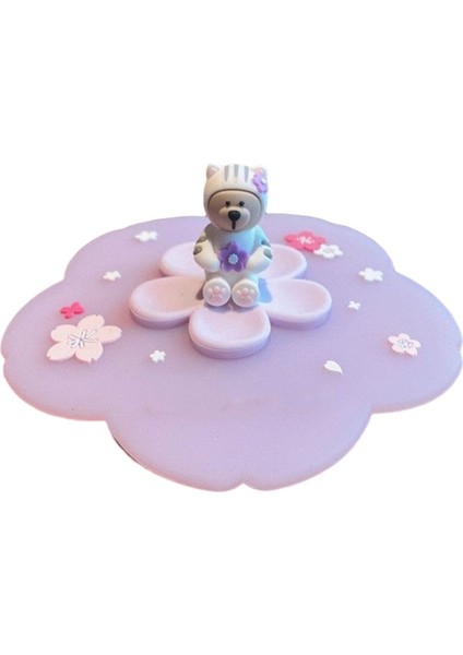 B5 Yeni Starbk Karikatür Gıda Sınıfı Silikon Bardak Kapağı Isıya Dayanıklı, Sızdırmaz ve Toz Geçirmez Sızdırmazlık Bardak Kapağı Sevimli Evrensel Kupa Kapağı (Yurt Dışından) indirimleri