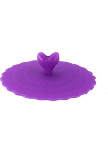 Açık Mavi Sevimli Su Içme Bardağı Kapağı Silikon Toz Önleyici Kase Kapağı Fincan Mühürleri Cam Isıya Dayanıklı Çay Bardağı Kapakları Çapı 10 cm (Yurt Dışından) fırsatları