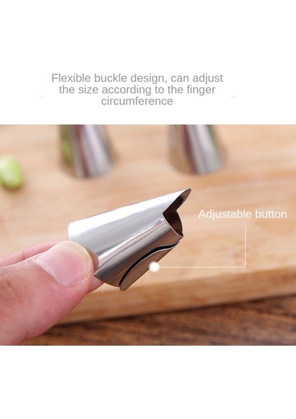 1 Paket El Koruması Demir Tırnak Seti Silika Jel Saklaması Kolay Dayanıklı Ayarlanabilir Dayanıklı Sebze Araçları Kabuk Gadget Soyma Aracını Seçin (Yurt Dışından) fiyatları