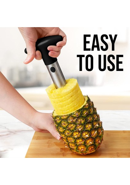 Yeşil Ananas Dilimleme Ananas Soyucu Paslanmaz Çelik Ananas Tart Kolay Çekirdek Temizleme Için Ananas Kesici Meyve Ananas Dilimleme (Yurt Dışından) modelleri
