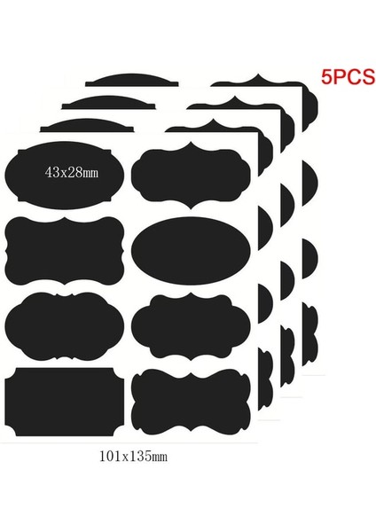 Label-5pcs 100MLSEASONING Shaker Şişeleri Plastik Mutfak Baharat Depolama Çeşni Kavanoz Tuz Biber Kutuları Mutfak Gadget Araçları Için (Yurt Dışından)