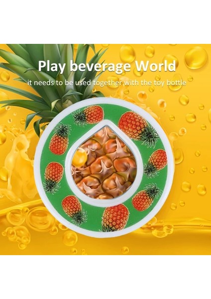 Ananas 1pc 1-5pcs Aromalı Kapsüller Hava Kokusu Meyve Aromalı 0 Şekerli Plastik Su Içecek Şişesi Aromalı Içecek Için Aroma Pod Su Şişeleri (Yurt Dışından)