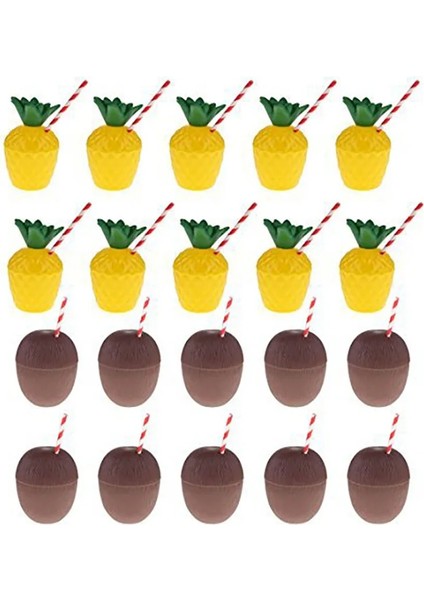1 Adet Ananas Fincan 1 Adet Moda Ananas Hindistan Cevizi Içme Bardağı Meyve Şekli Suyu Parti Bardakları Hawaii Luau Doğum Günü Yaz Plaj Havuz Partisi Dekor Masası (Yurt Dışından)
