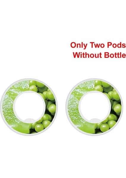 Yeşil Üzüm 2pcs Eğlenceli Içme Bardağı Hava Aromalı Su Şişesi Yukarı Spor Moda Saman Kupa Su Şişesi Açık Hava Sporları Için Uygun Spor Su Bardağı (Yurt Dışından)