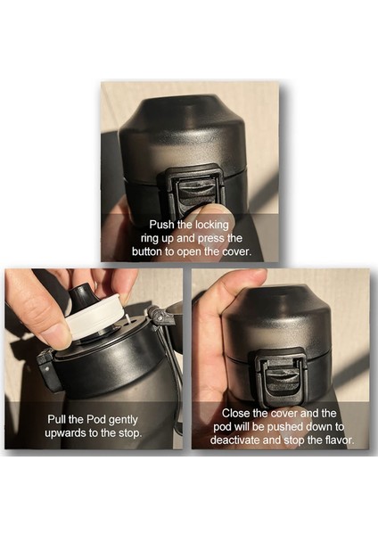 Yeşil Üzüm 2pcs Eğlenceli Içme Bardağı Hava Aromalı Su Şişesi Yukarı Spor Moda Saman Kupa Su Şişesi Açık Hava Sporları Için Uygun Spor Su Bardağı (Yurt Dışından) fırsatları